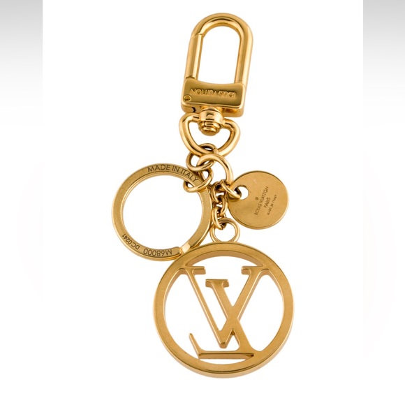 Louis Vuitton Gold Key Chain Charm As Is - Very Good Condition - Picture 3 of 4